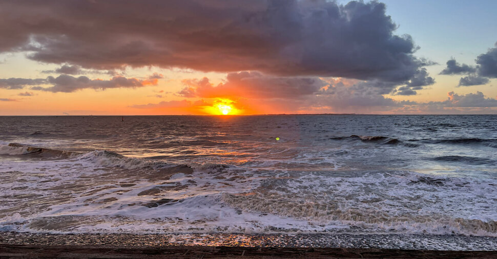 Sonnenuntergang am Meer